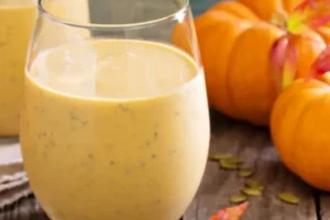 pumpkin ginger smoothie - square
