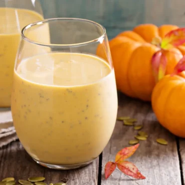 pumpkin ginger smoothie - square